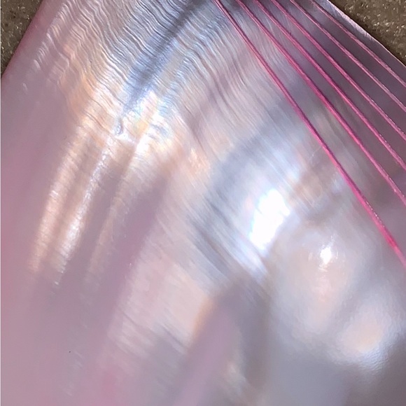 VINTAGE sterling silver mother of pearl shell earrings. STUNNING! - Picture 3 of 3